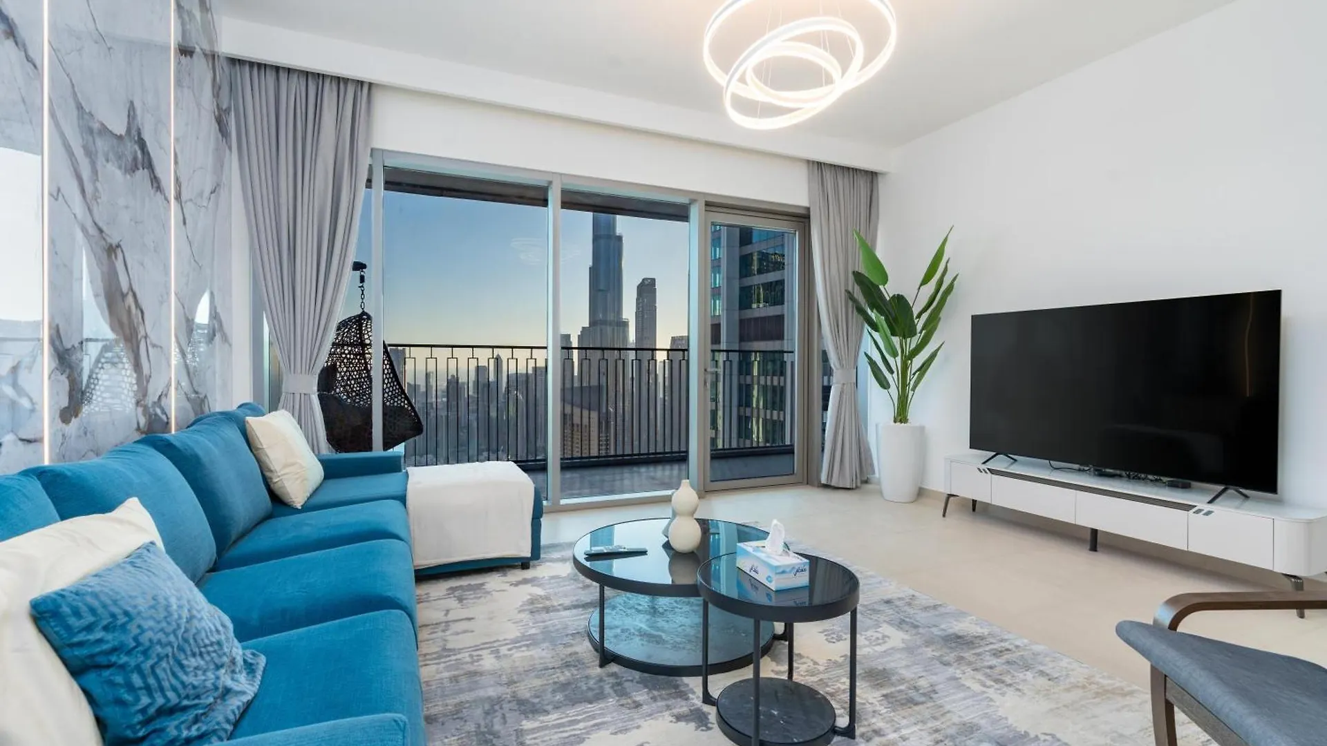 Apartment Burj Khalifa & Dubai Dancing Fountain View, 54Th Floor & Dubai Mall Access